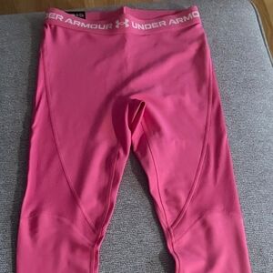 Under Armour Kids Vivid Pink Leggings